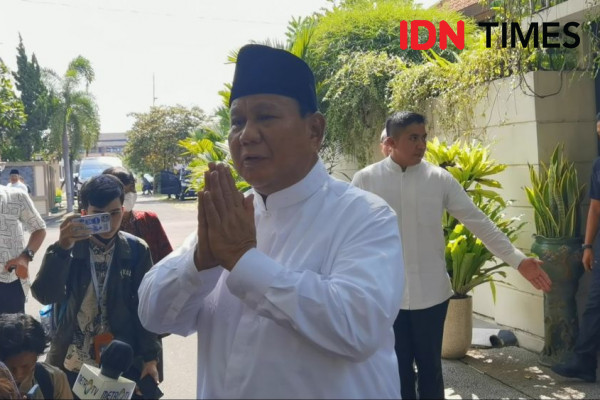 Jadi Cawapres Ganjar? Prabowo Tegas Gerindra Bisa Calonkan Capres