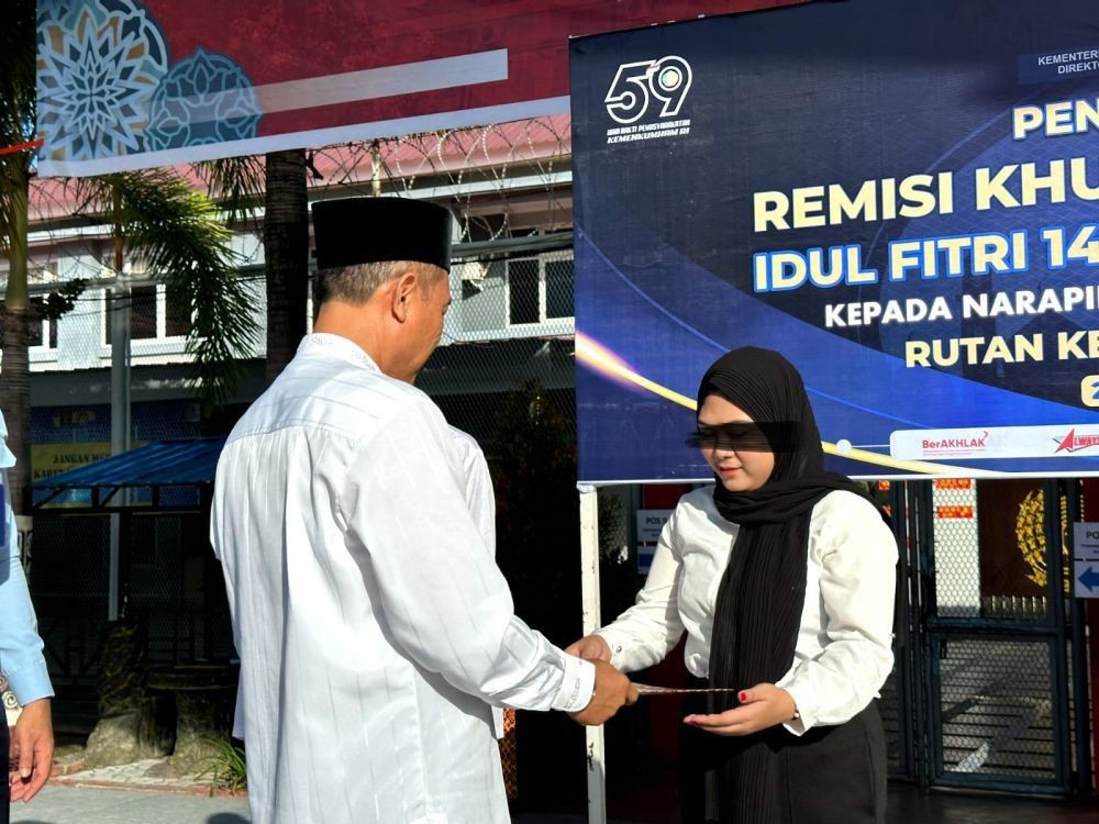 229 Napi Rutan Makassar Dapat Remisi Idul Fitri 1444 H