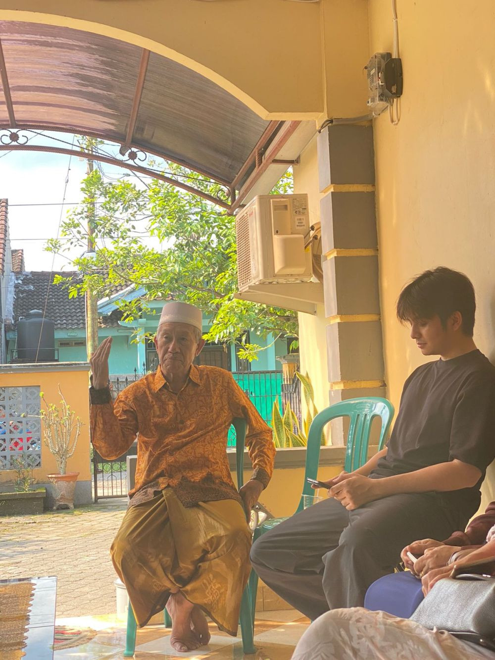 Ketemu Angga Yunanda, Bumil di Lombok Berdoa agar Anaknya Jadi Artis 