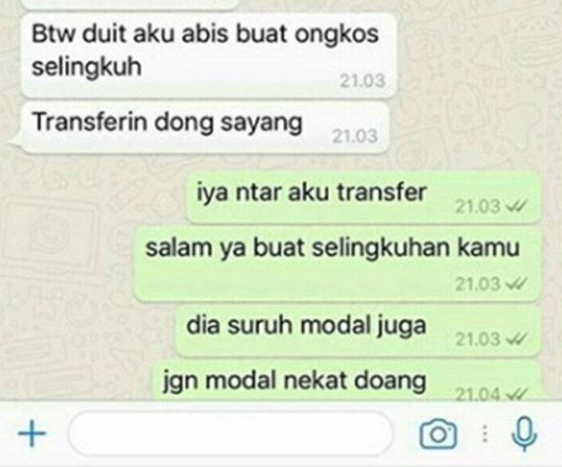 12 Chat Kocak Kepergok Selingkuh, Ada Yang Gak Kapok