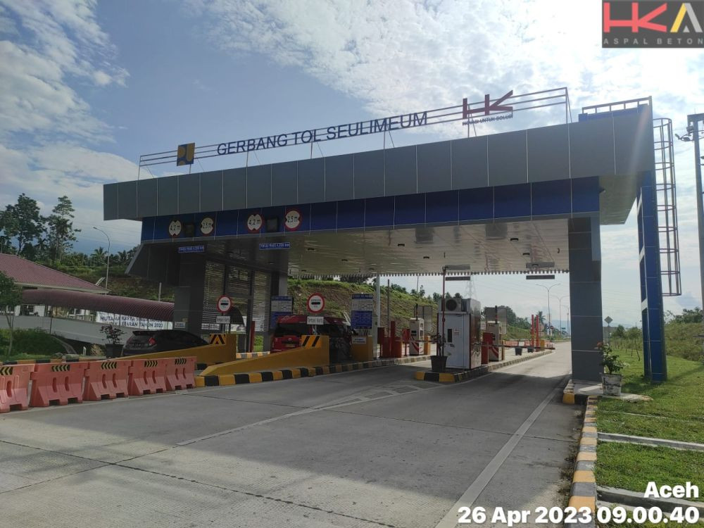 Kendaraan Melintas Tol Sigli-Banda Aceh Naik 73 Persen di Lebaran 