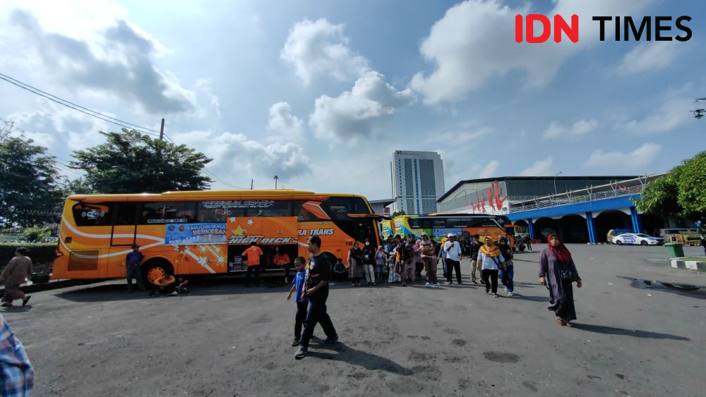 Kemenhub Berangkatkan 126 Bus Arus Balik Ke Jakarta