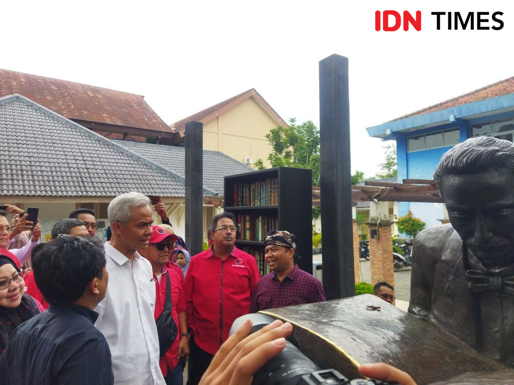 Ganjar Pranowo Napak Tilas Perjalanan Bung Karno di Lebak