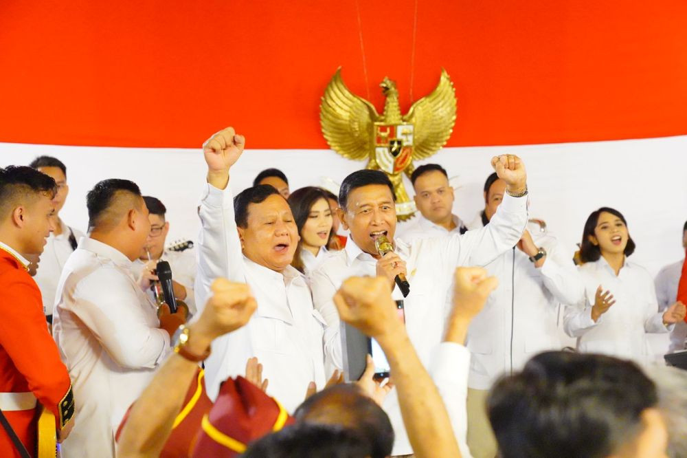 Agum-Wiranto Hadir Di Hambalang, Dukungan Moral Buat Prabowo