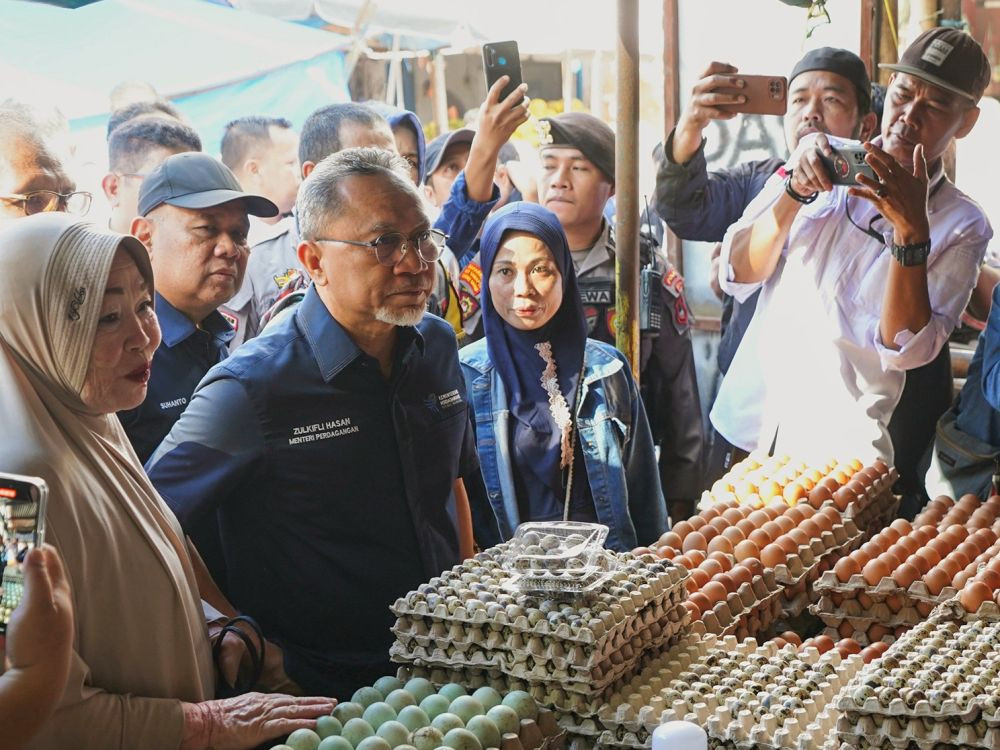 Mendag Sebut Murah, Ini Harga Bahan Pokok di Makassar