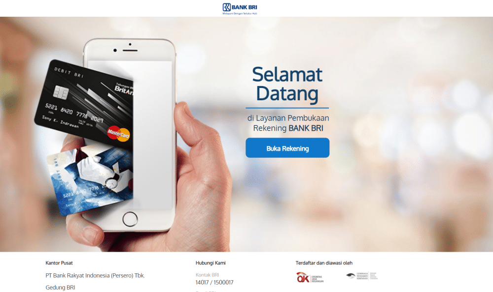 Cara Buka Rekening BRI Online Tanpa Ke Bank, Cuma Lewat HP!