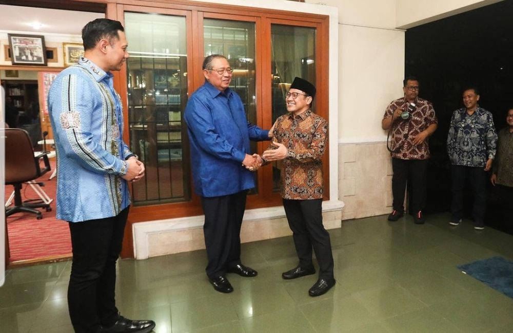 Tak Jadi Bertemu Di Cikeas, SBY-Prabowo Jumpa Di Pacitan