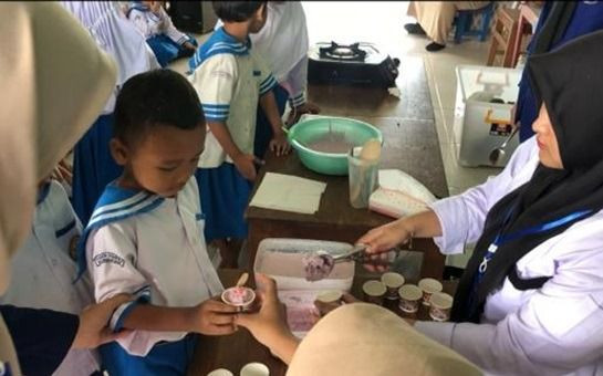 Mahasiswa UNY Olah Ubi Ungu Jadi Ice Cream Aman Dikonsumsi Anak
