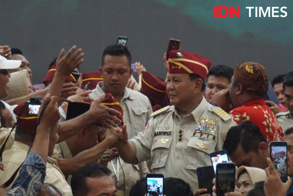 Prabowo: Seribu Harimau Dipimpin Kambing akan 'Mbeek' Semua