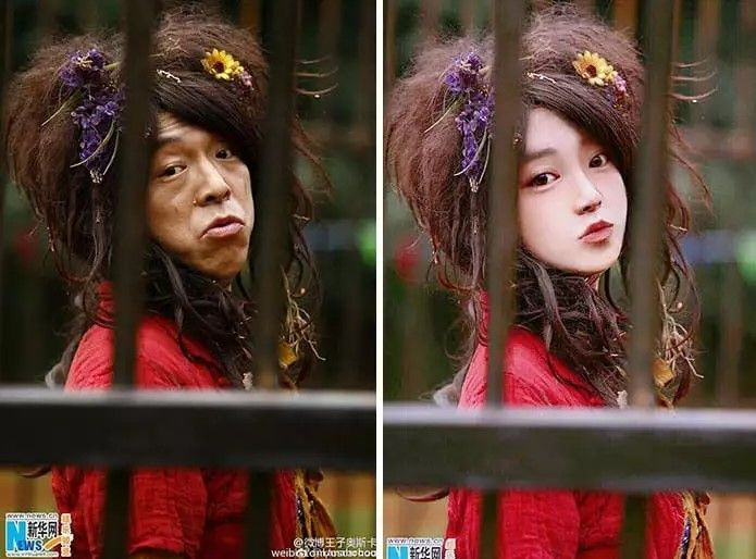 10 Potret Kocak Perbandingan Foto Pakai vs Gak Pakai Filter