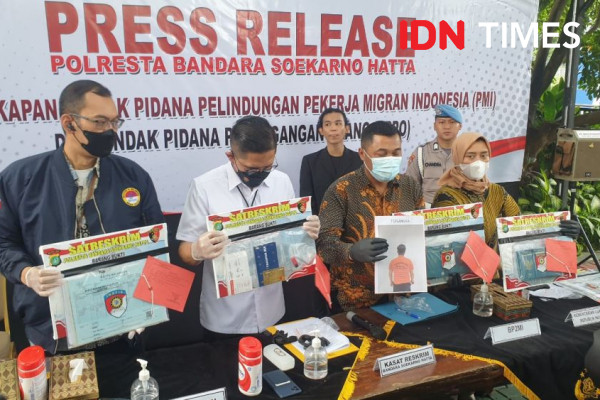 Polisi Tangkap Pelaku Perdagangan Orang di Bandara Soetta