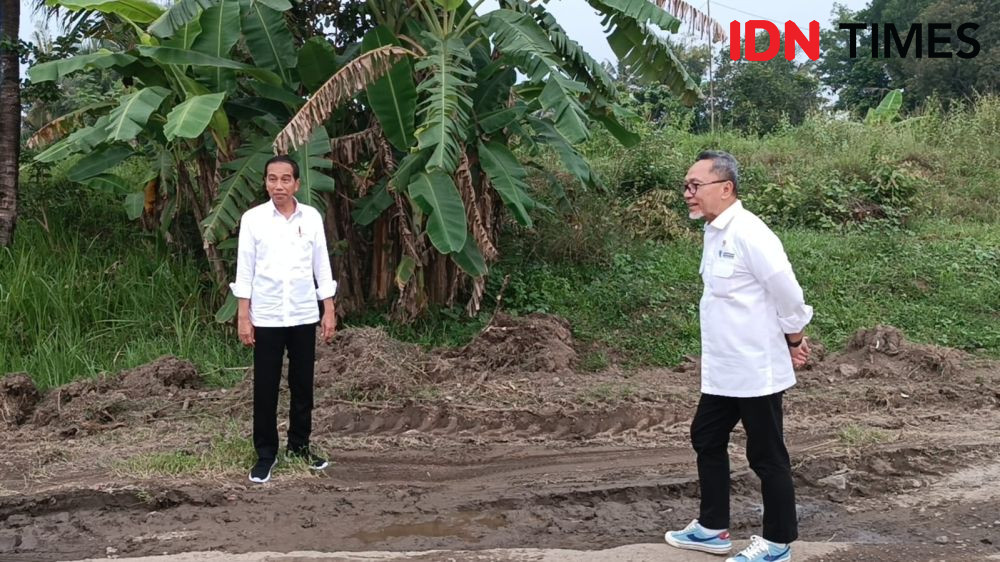 Cek! Ini 15 Ruas Jalan Rusak Lampung Diperbaiki Sesuai Janji Jokowi