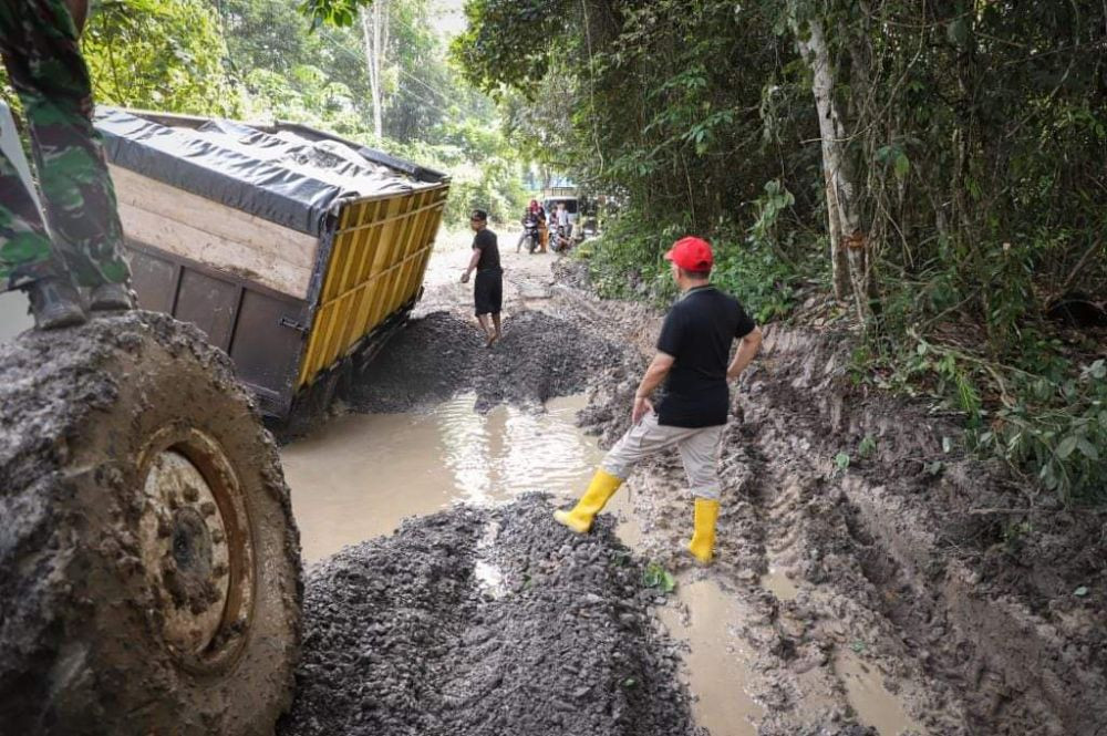 Pemkab Muba Anggarkan Rp30 Miliar Benahi Jalan di Desa Bandar Jaya