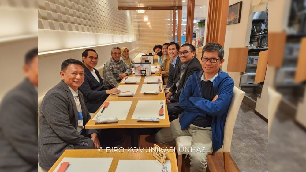 Kunjungan Kerja ke Jepang, Rektor Unhas Temui Alumni dan Dosen