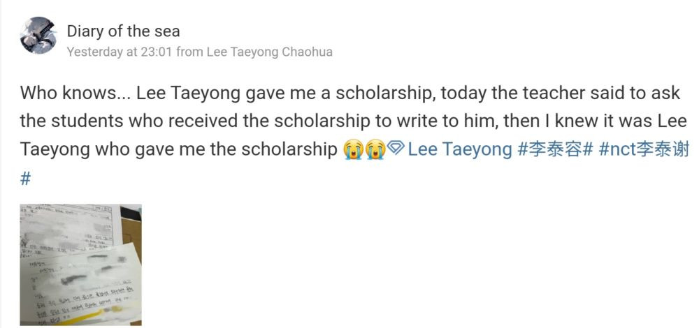 5 Fakta Tentang Taeyong Scholarship, Bikin Bangga 