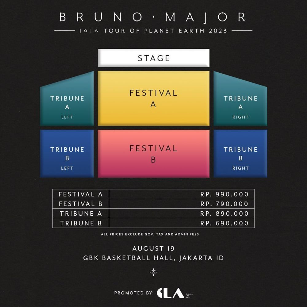 Image Result For Daftar Harga Tiket Konser Bruno Mars Jakarta Loket Com