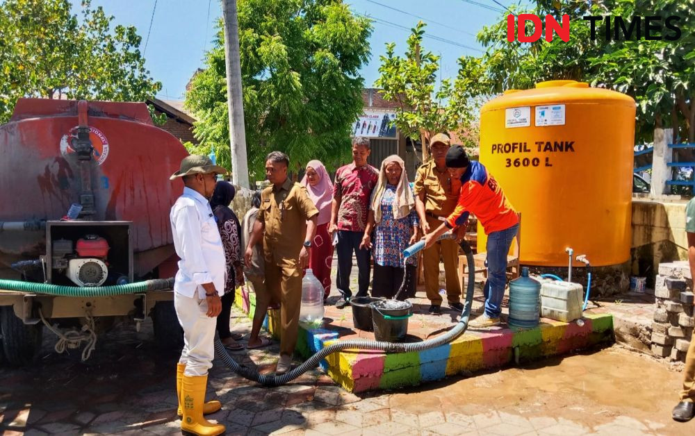 Bandar Lampung Diguyur Hujan, BPBD Masih Suplai Air Bersih ke Warga