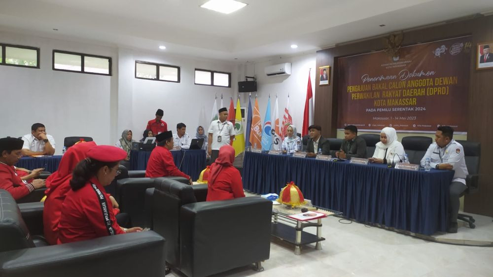 KPU Makassar Telah Periksa 829 Dokumen Bacaleg