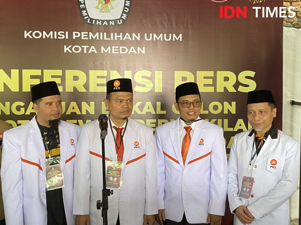 Daftarkan 50 Bacaleg, PKS Targetkan 14 Kursi di DPRD Medan