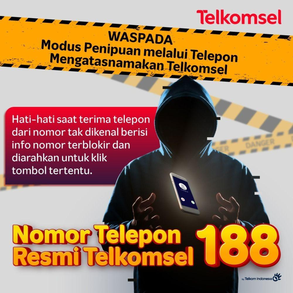 Cara Lapor Modus Kejahatan Pemblokiran Nomor Seluler Telkomsel