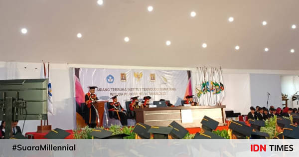 Itera Wisuda Lulusan Sarjana Rekor Jaga Nama Kampus