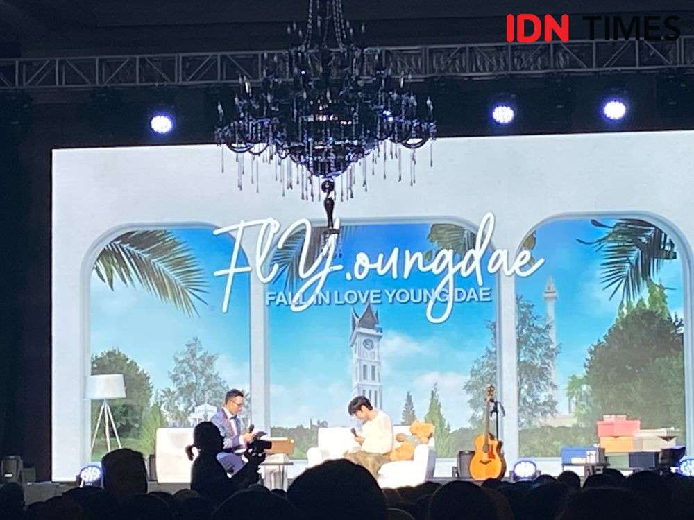 10 Momen Kim Young Dae Di Fan Meeting Indonesia