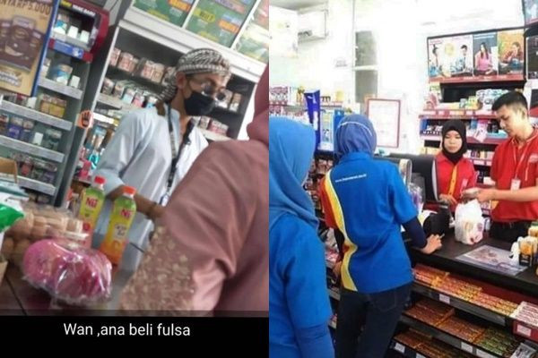 9 Potret Kejadian Kocak yang Terjadi di Kasir Mini Market, Kocak Pol!