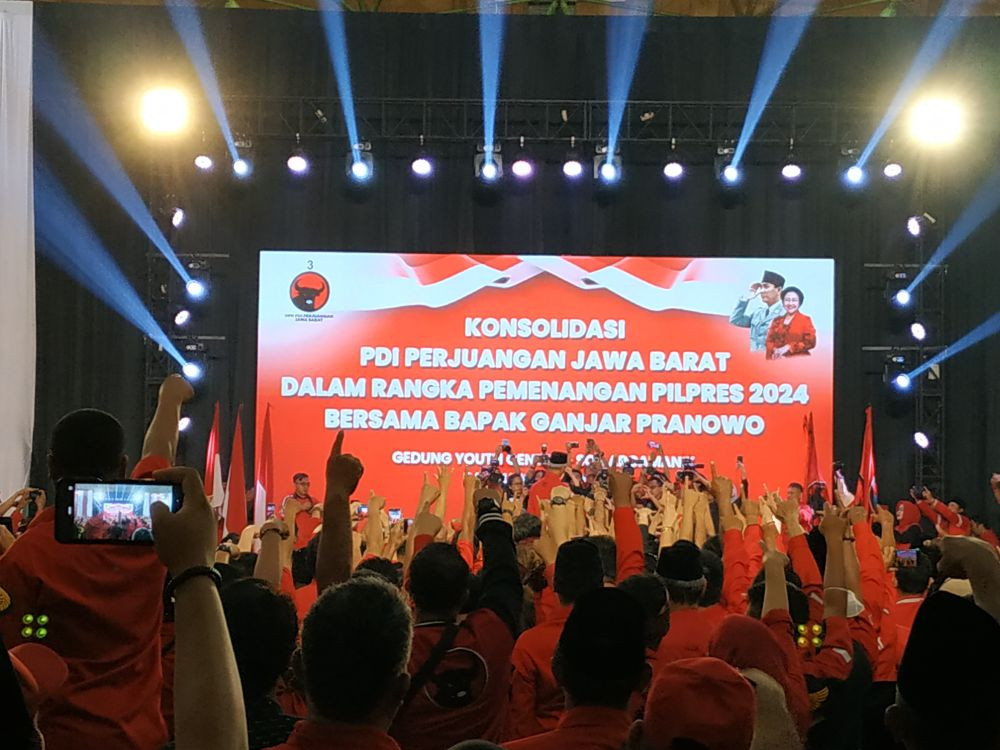 Ganjar Ajak Kader Menangkan Suara Rakyat di Jawa Barat