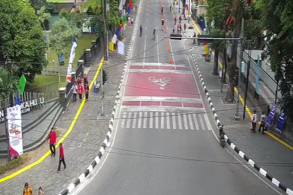 Iriana Jokowi Hadiri HUT Dekranas, Ini Ruas Jalan yang Ditutup