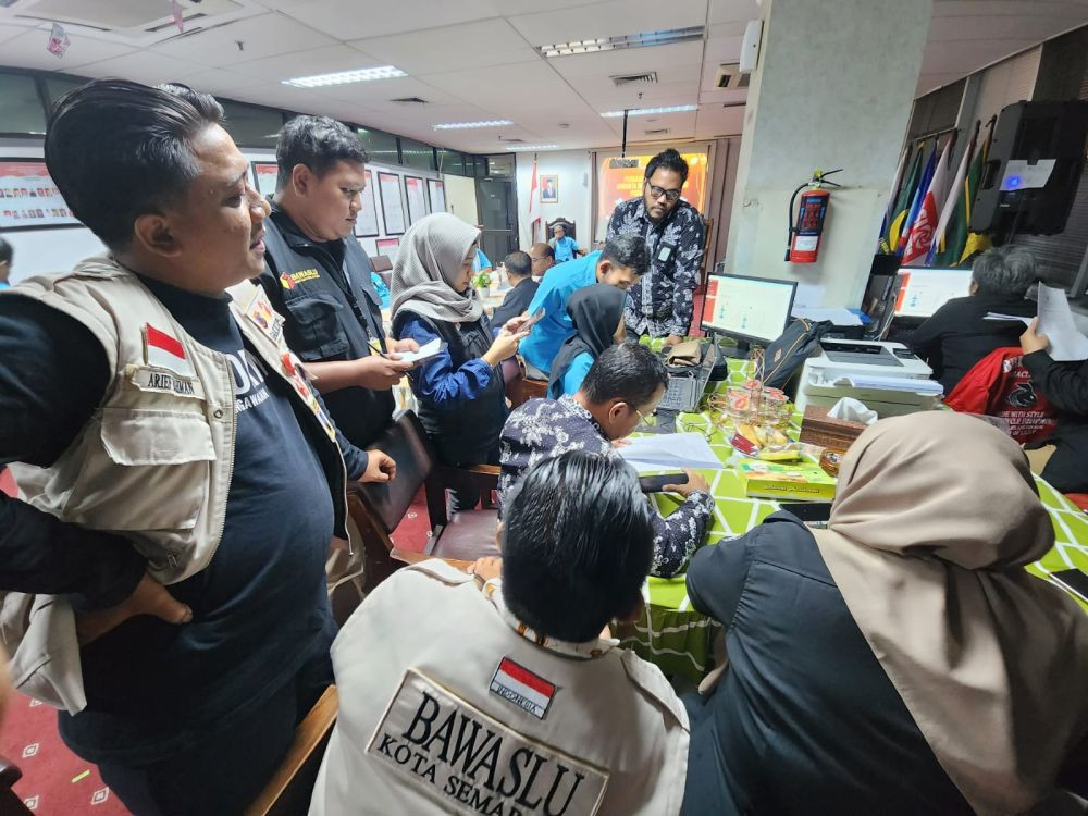 Hasil Pengawasan Dokumen Bacaleg Semarang, Semua Parpol Ajukan Perbaikan