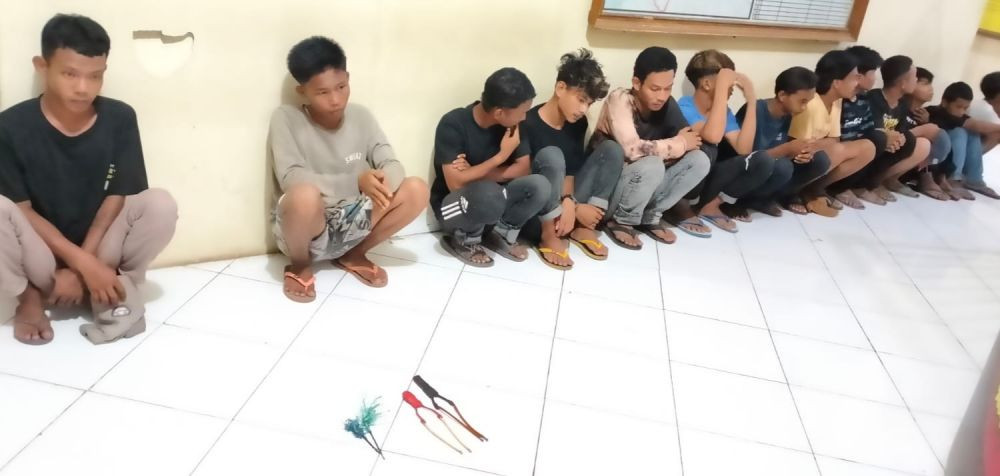 Dua Kelompok Pemuda di Makassar Tawuran Gara-gara Sebatang Rokok