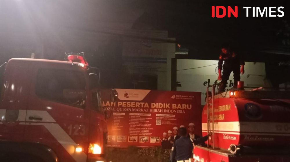 Kebakaran Sekolah Tahfiz di Makassar, Tidak Ada Korban Jiwa