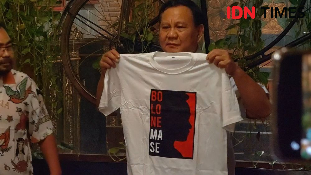 Prabowo Ngaku Kaget Tiba-tiba Dapat Dukungan Relawan Gibran dan Jokowi