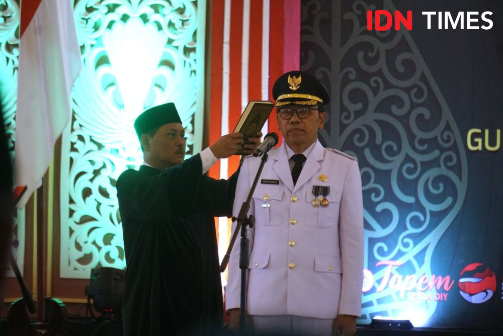 Penjabat Baru Wali Kota Jogja dan Bupati Kulon Progo Dilantik