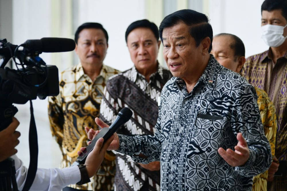 Momen Prabowo Duduk Bareng SBY, Hendropriyono, Dan Wiranto