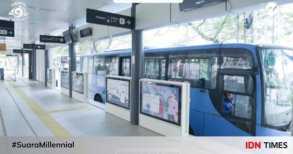 Halte Transjakarta Terhubung Dengan Stasiun Kereta Manggarai