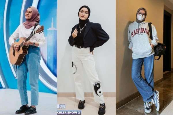 10 Ide Style Hijab Salma Salsabil, Juara Indonesian Idol