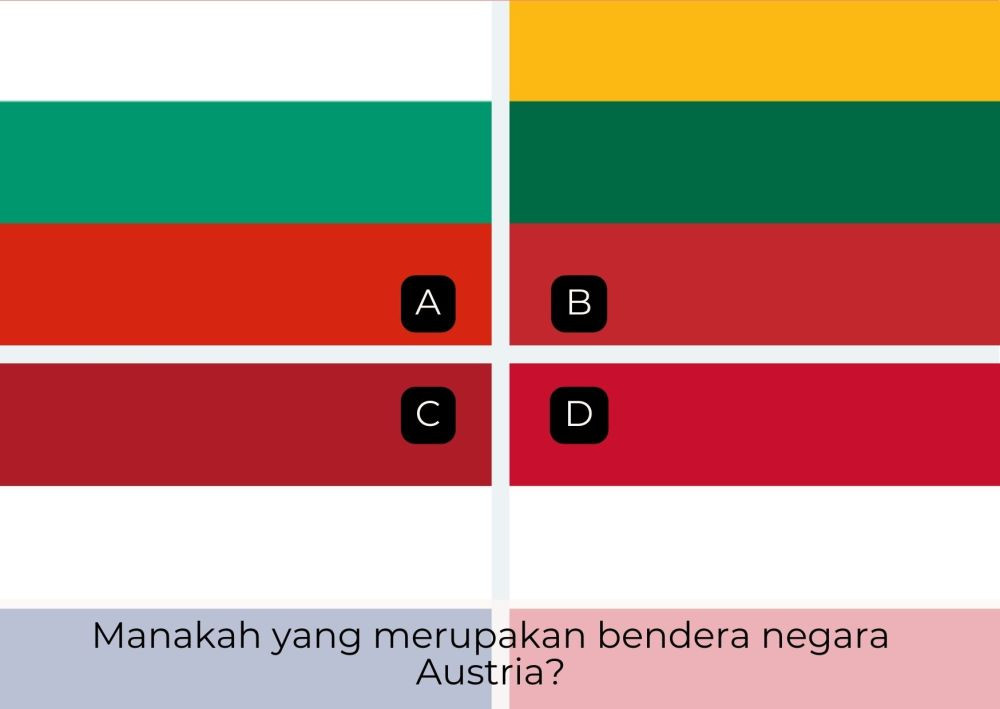 [QUIZ] Asah Kemampuan Geografimu, Coba Tebak Bendera Negara Ini