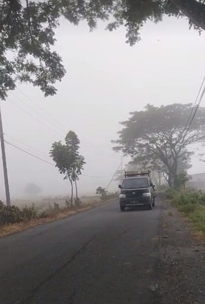 Ada Fenomena Kabut Tebal di Lombok, BMKG Sebut Itu Kabut Radiasi