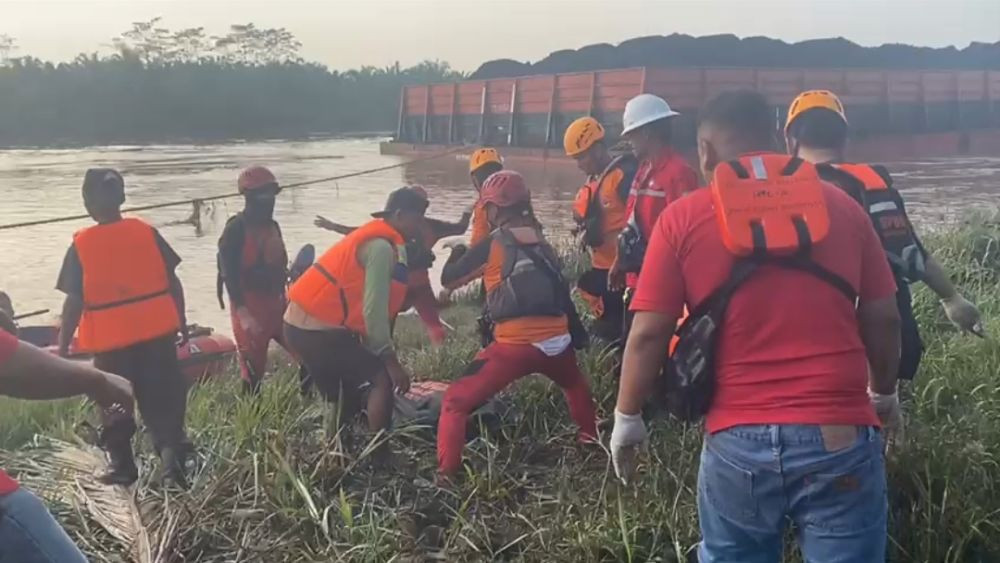 Kapal Motor Kecelakaan di Sungai Lilin, 1 Penumpang Tewas Tenggelam