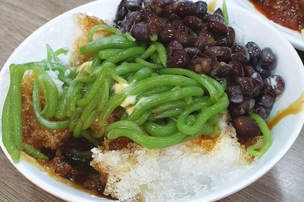 Resep Es Cendol Singapura yang Super Segar dan Harum Pandan