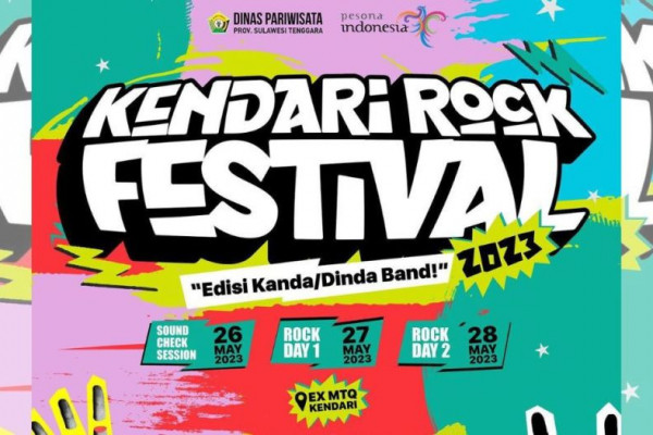 Kendari Rock Festival 2023, Pesta Musik Keras Lintas Generasi