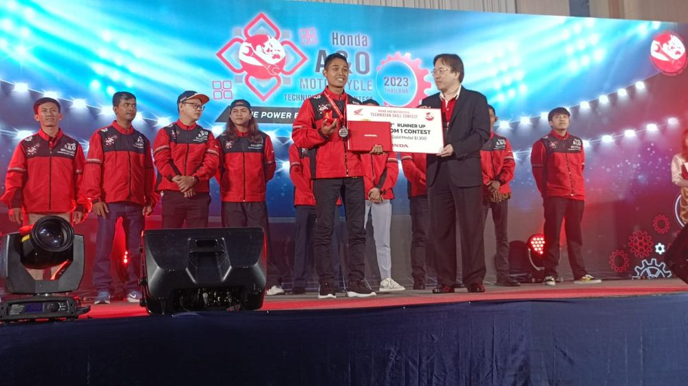Teknisi Honda Indonesia Juara Kompetisi Teknik Motor se-Asia Oceania