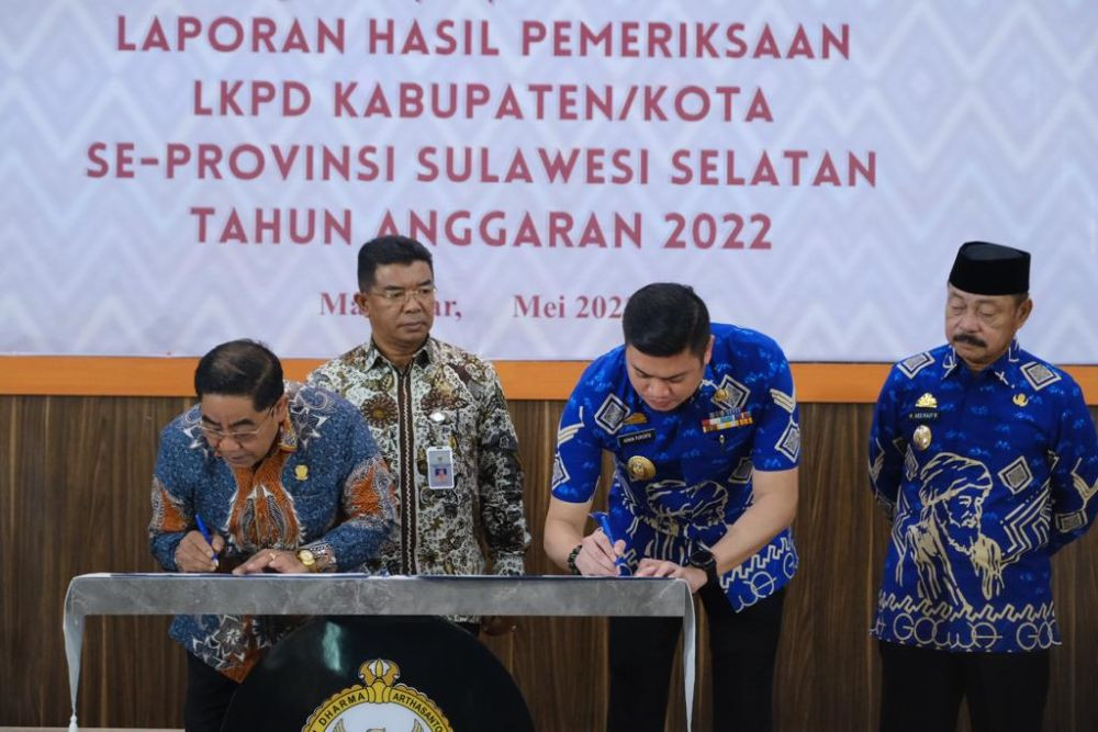 Pemkab Gowa Kembali Raih WTP, dari BPK RI Sulsel, Sudah 11 Kali