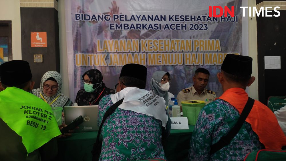 Satu Jemaah Haji Aceh Tunda Berangkat karena Demensia, 2 Orang Batal