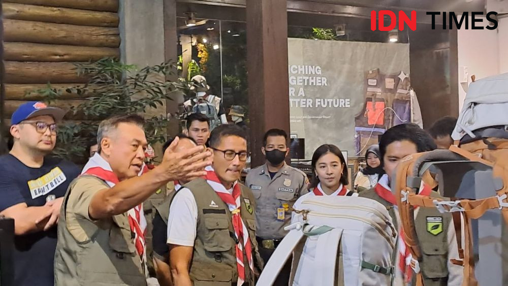 Sandiaga Uno Dukung Eiger Perbanyak Toko di Luar Negeri 