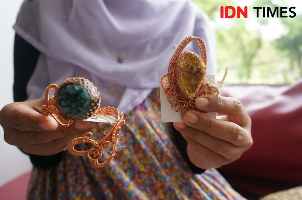 Aksesoris Batu Druzy dari One Seven Craft Laris Manis hingga Malaysia