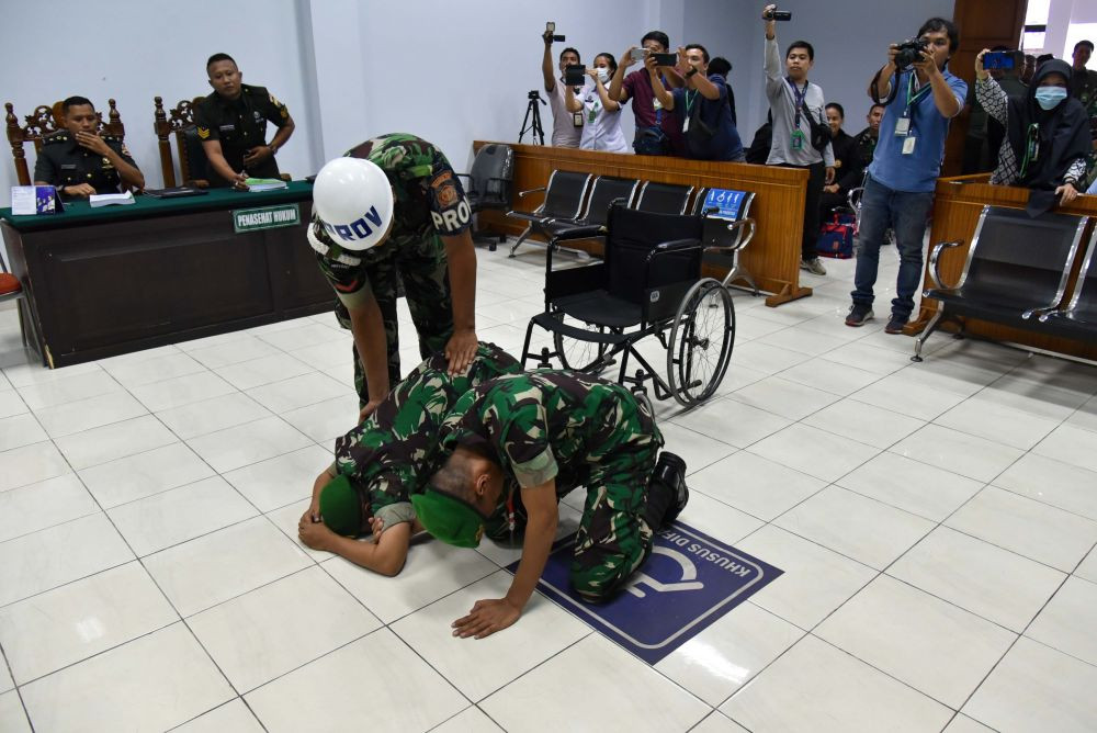 Nyambi Jadi Kurir Narkoba, 2 TNI di Sumut Dipenjara Seumur Hidup