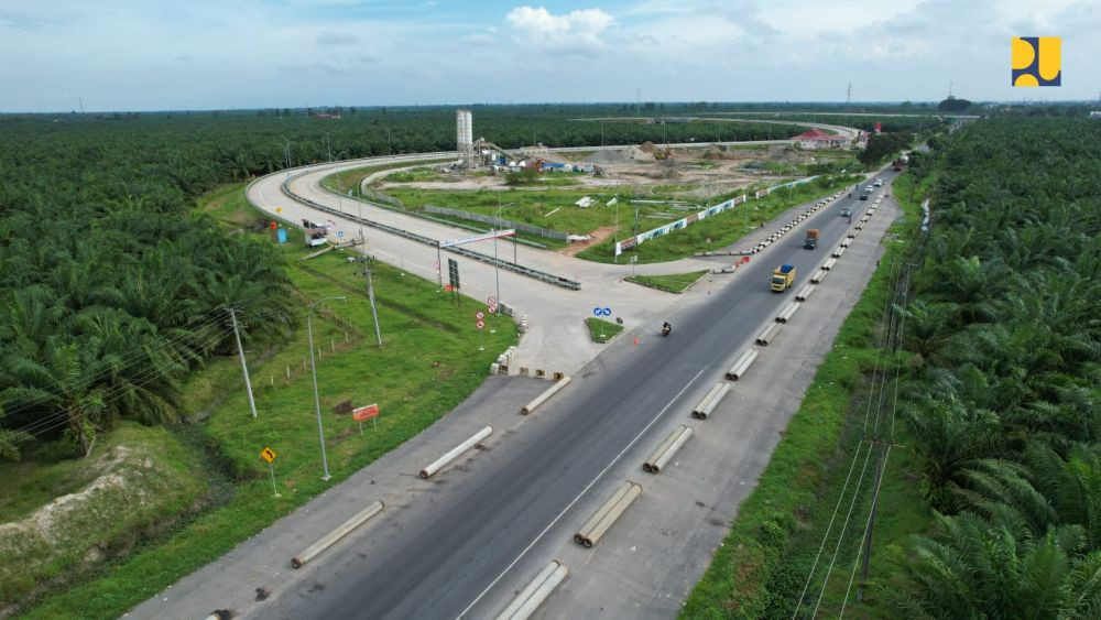 Potret Tol Kuala Tanjung-Tebing Tinggi-Parapat, Juli Rampung