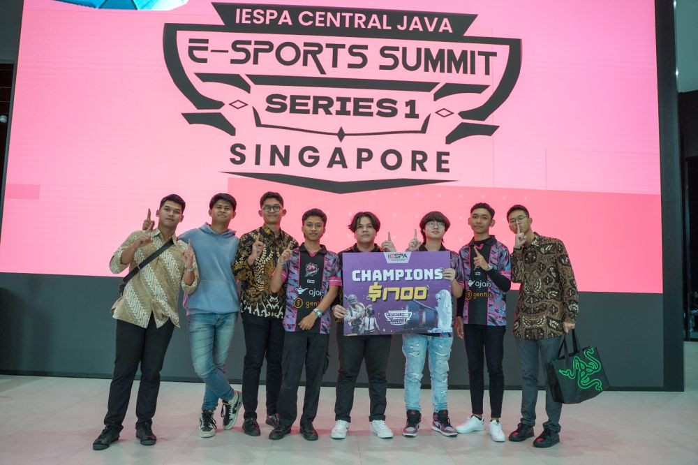 Seru! Tanding Dengan Singapore, Tim E-Sport Jateng Menang